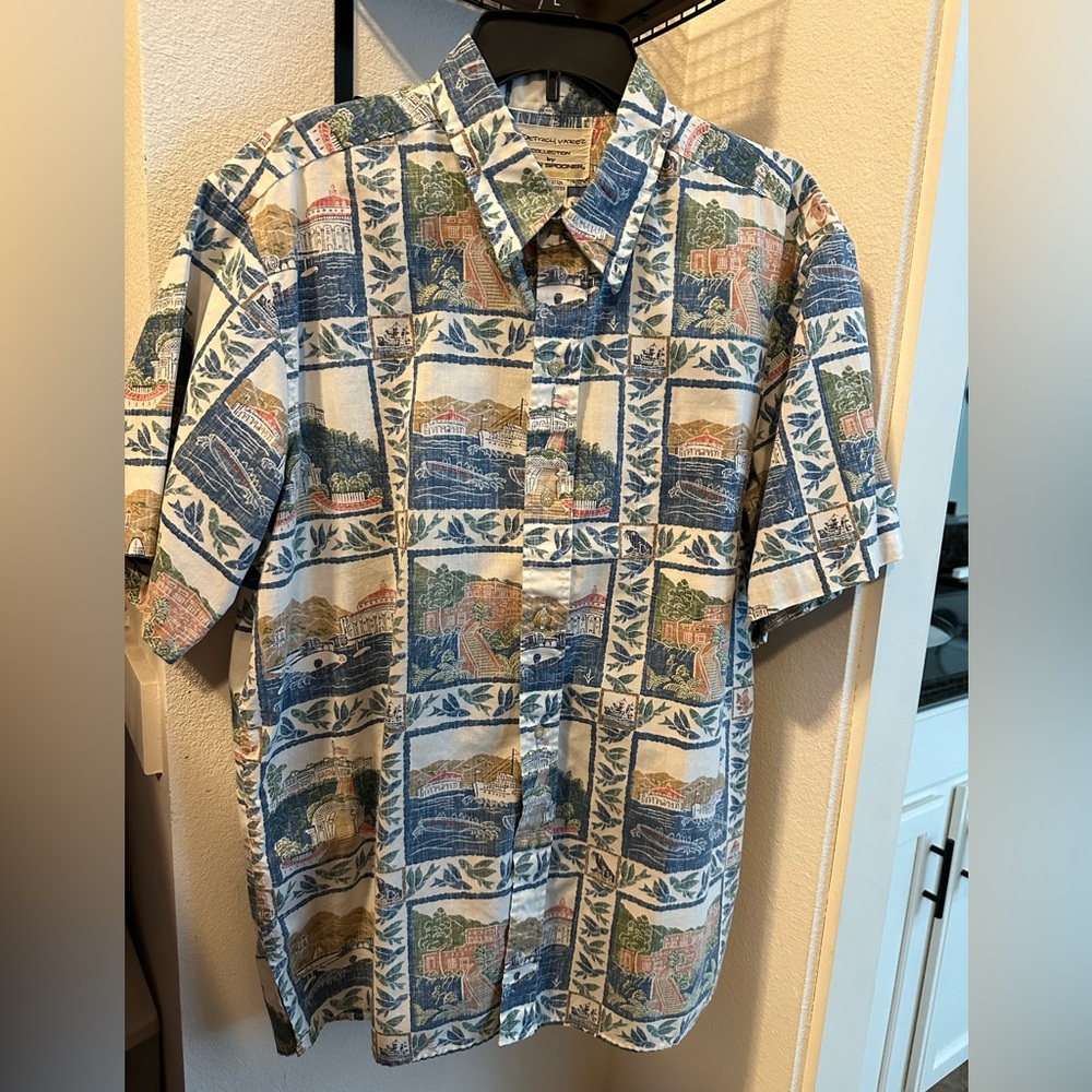 Reyn Spooner Catalina Classic cut Shirt size XL